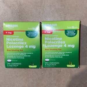 2 Nicotine Lozenge 4mg 432ct 16 Containers of 27 pcs Am@zon Mint Flavor Exp 7/27